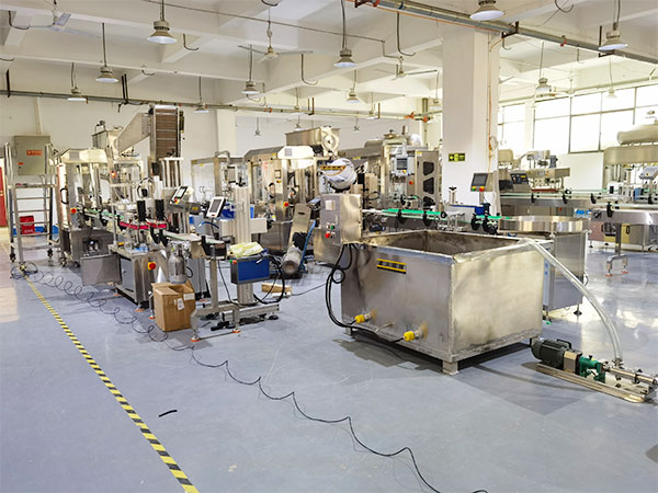 玻璃瓶真空旋盖机加工流水线